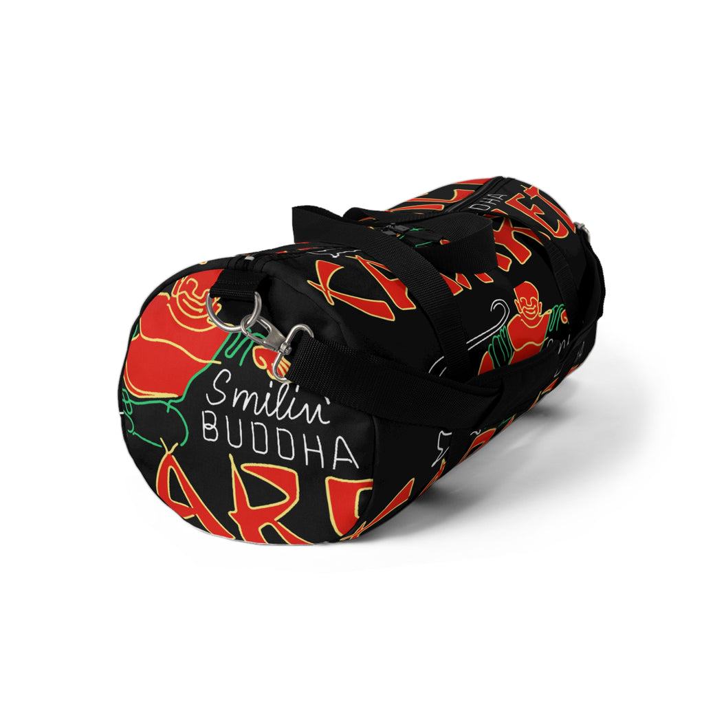 Retro Cabaret Duffel Bag — Neon Smokin' Buddha Travel Gym Bag
