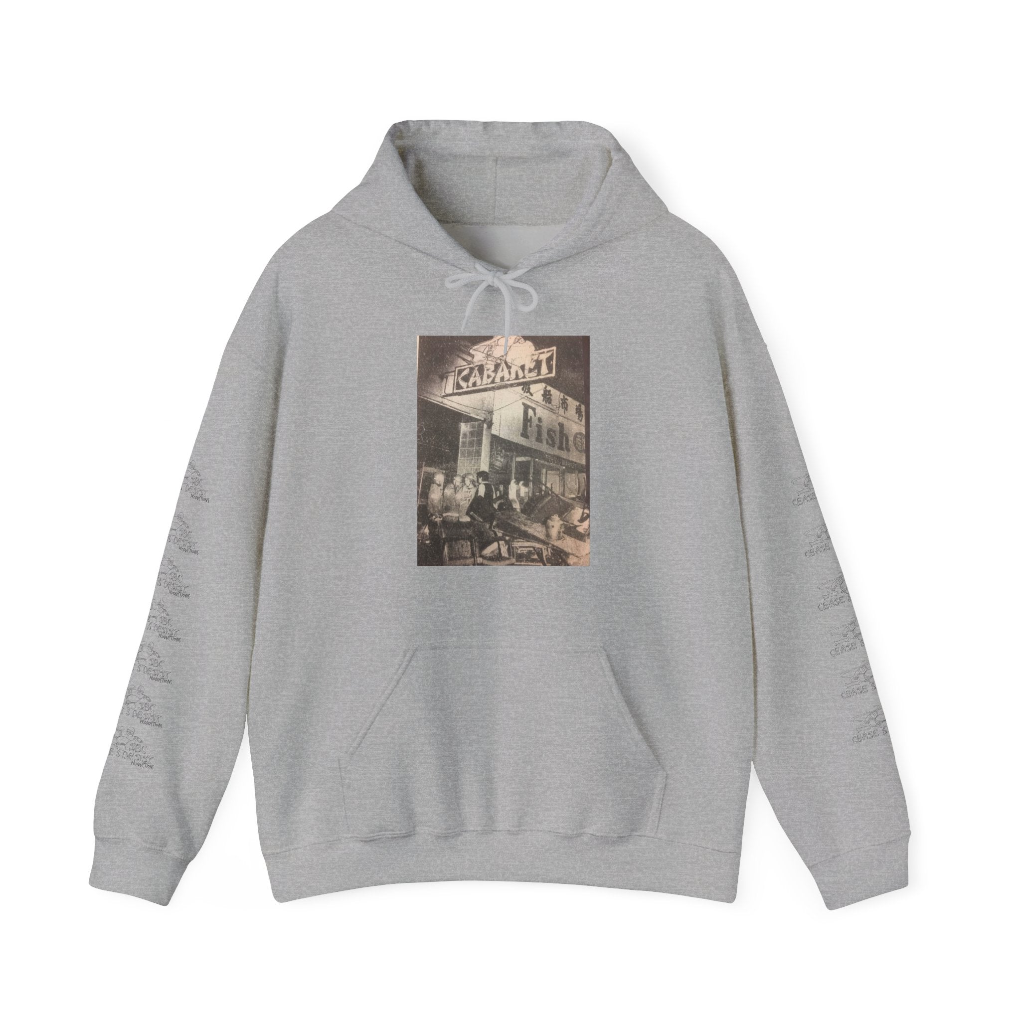 Vintage Street Music Hoodie – 'Ramajé' Graphic Band Sweatshirt