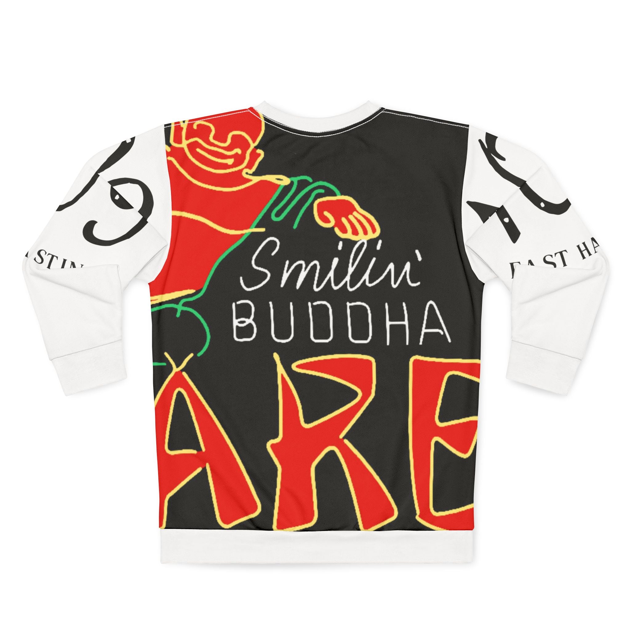 Smilin' Buddha Neon Sign Sweatshirt