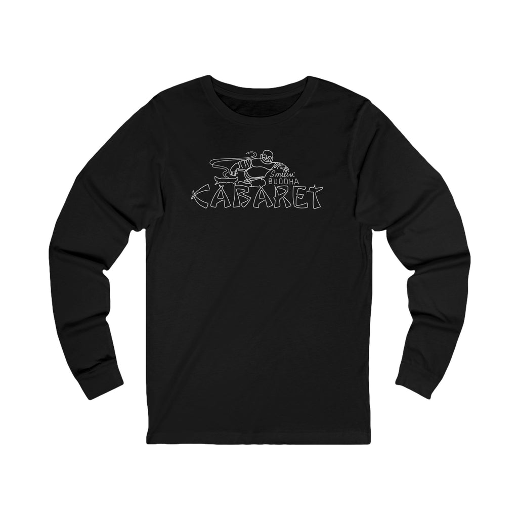 Cabaret Graphic Long Sleeve Tee — Vintage Skeleton Illustration