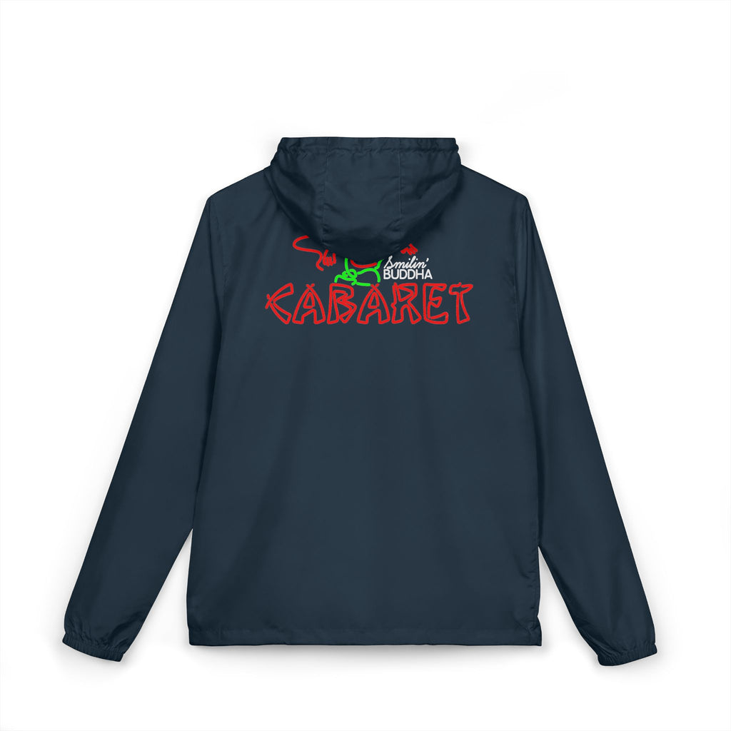 Cabaret Windbreaker Jacket — Colorful Retro Broadway Graphic