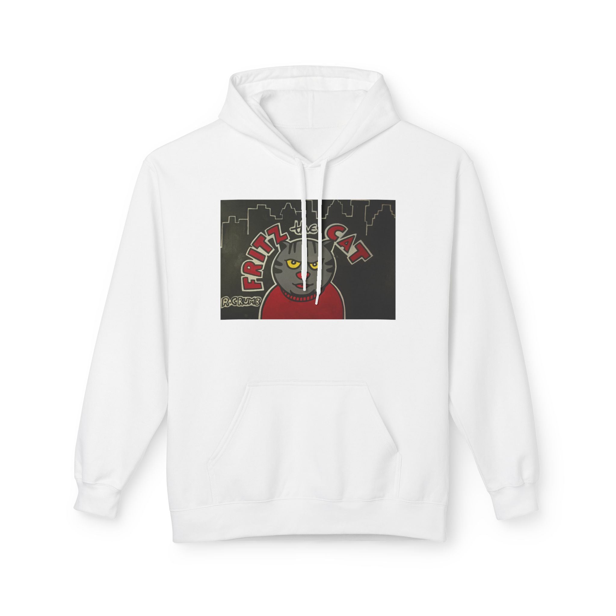 Hoodie — Grinning Skull 'Free Art' Streetwear Pullover