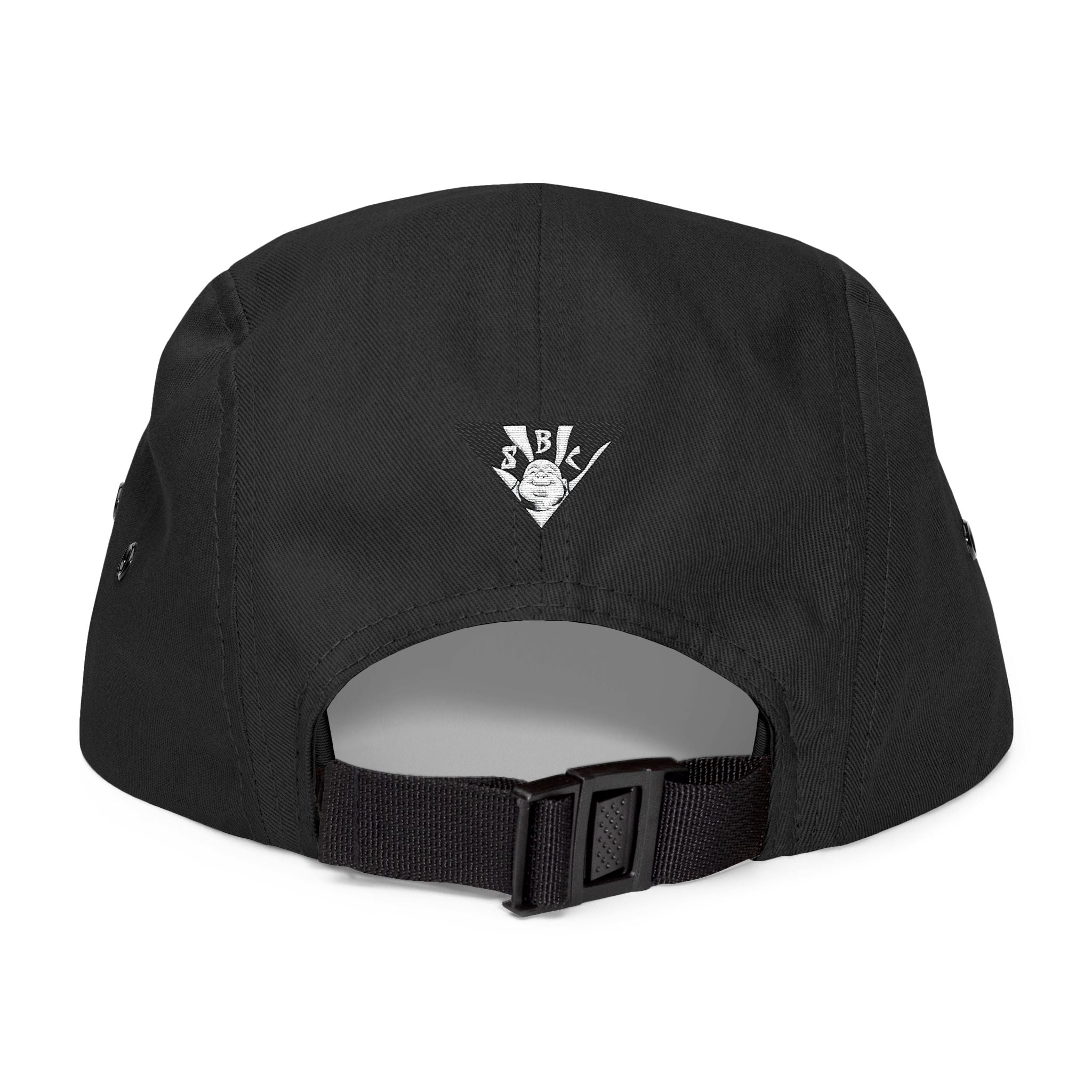 Embroidered 'Cabaret' 5-Panel Cap — Retro Stage Graphic Hat
