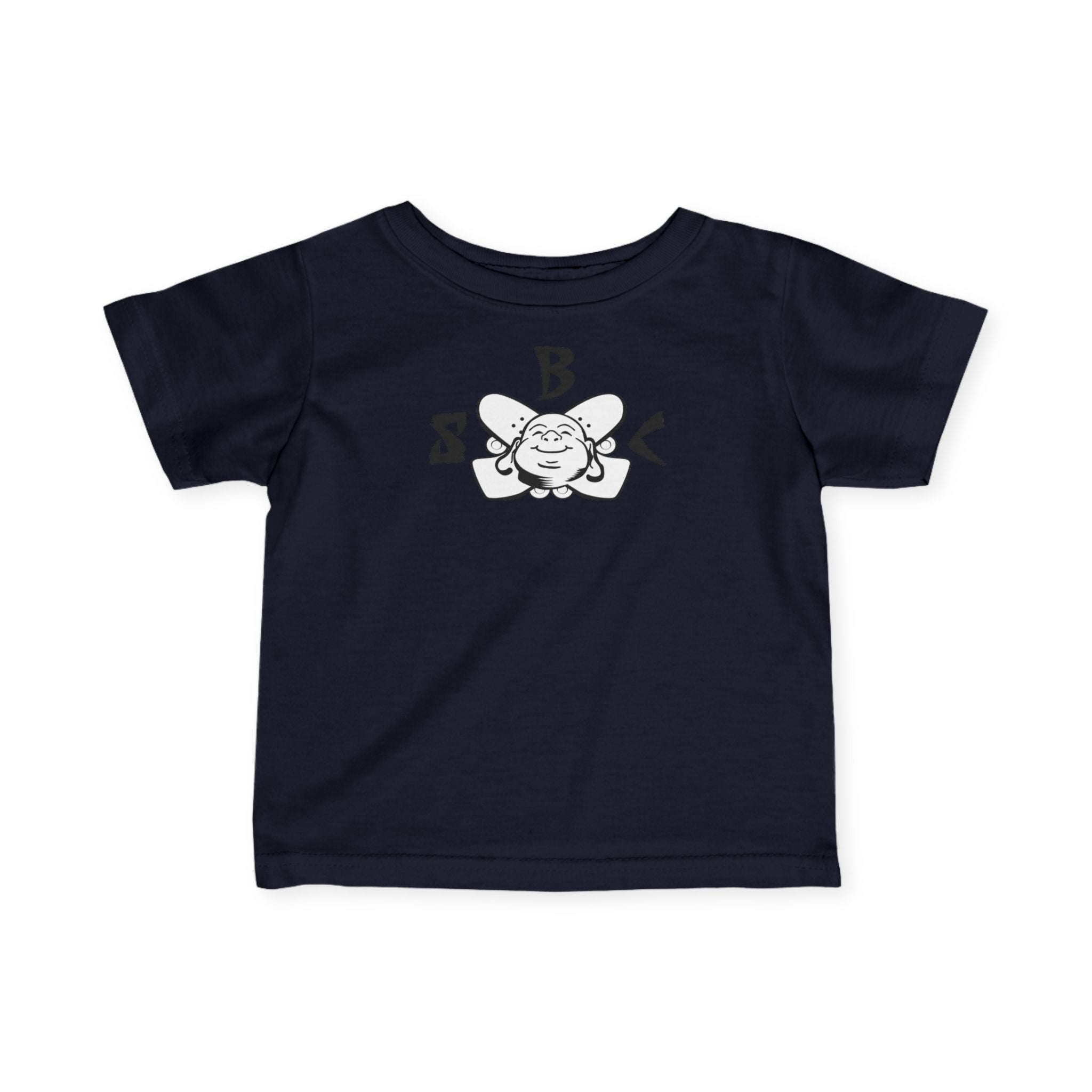 Infant Tee — Cute Bee Flower Graphic Baby Shirt