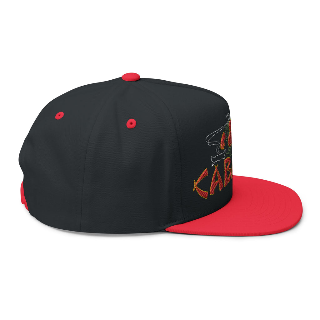 Kabaret Embroidered Flat Bill Cap – Buddha Lounge Streetwear Snapback