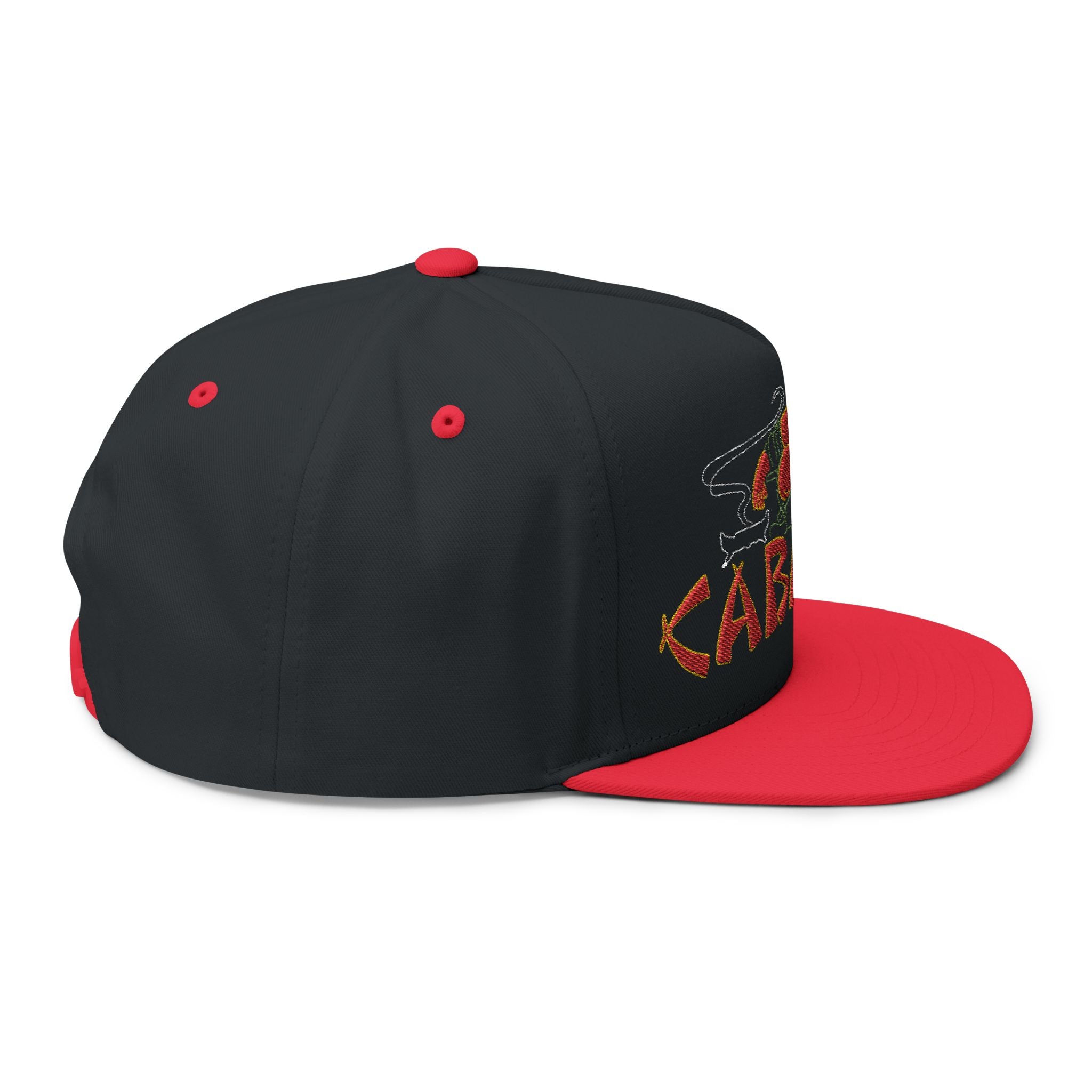 Kabaret Embroidered Flat Bill Cap – Buddha Lounge Streetwear Snapback