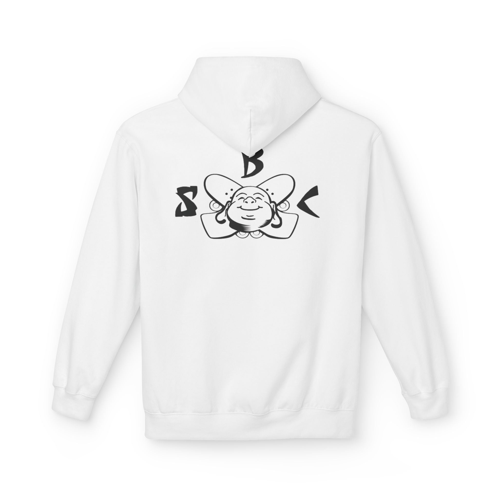 Hoodie — Grinning Skull 'Free Art' Streetwear Pullover