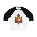 Baseball Tee — '109 East Hastings' Street Art Raglan with Buddha Crest