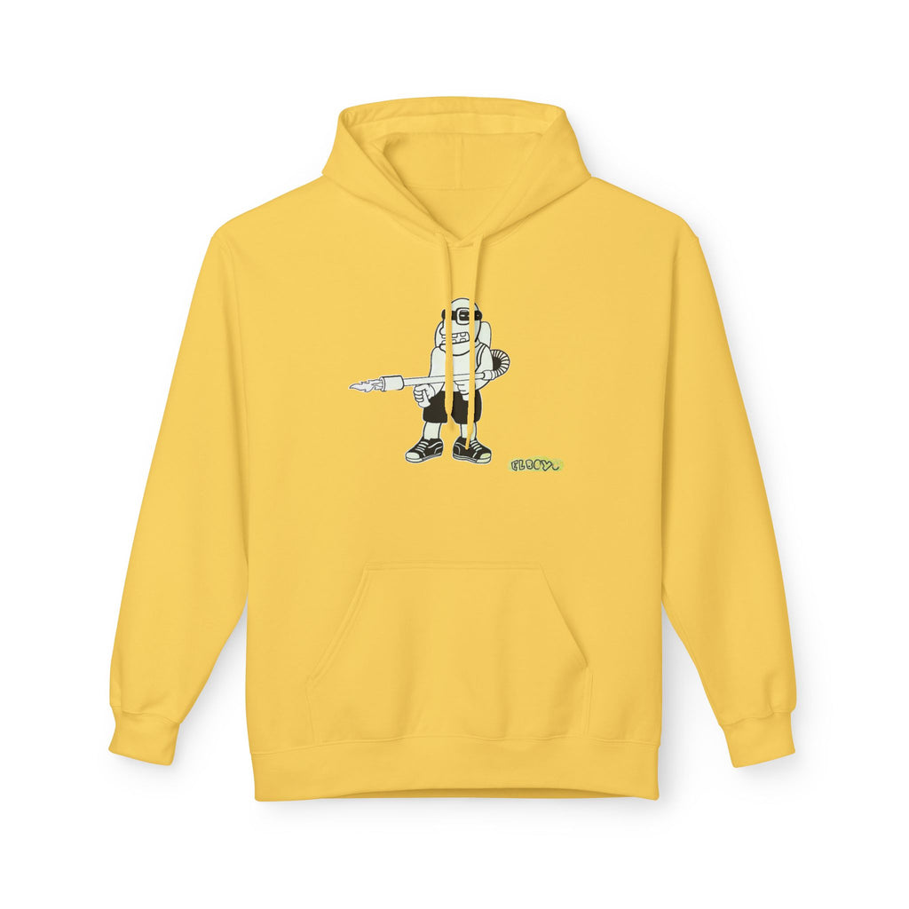Space Robot Hoodie — Cute Astronaut Character Graphic Pullover