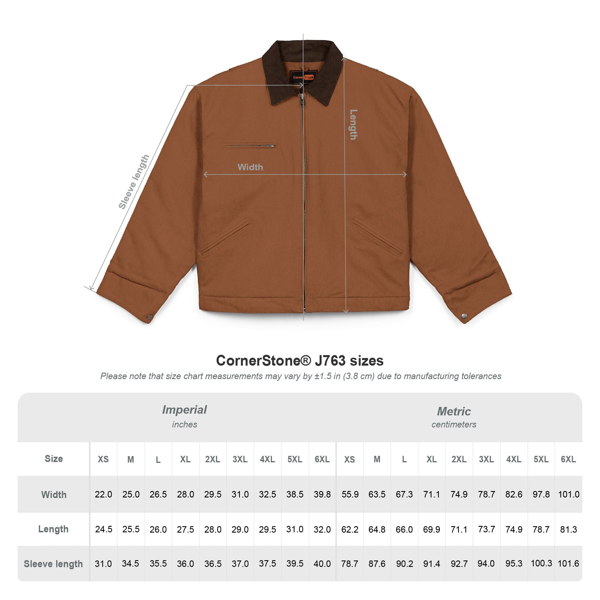 Duck Cloth Work Jacket