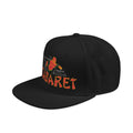 Cabaret Flame Embroidered Snapback Hat