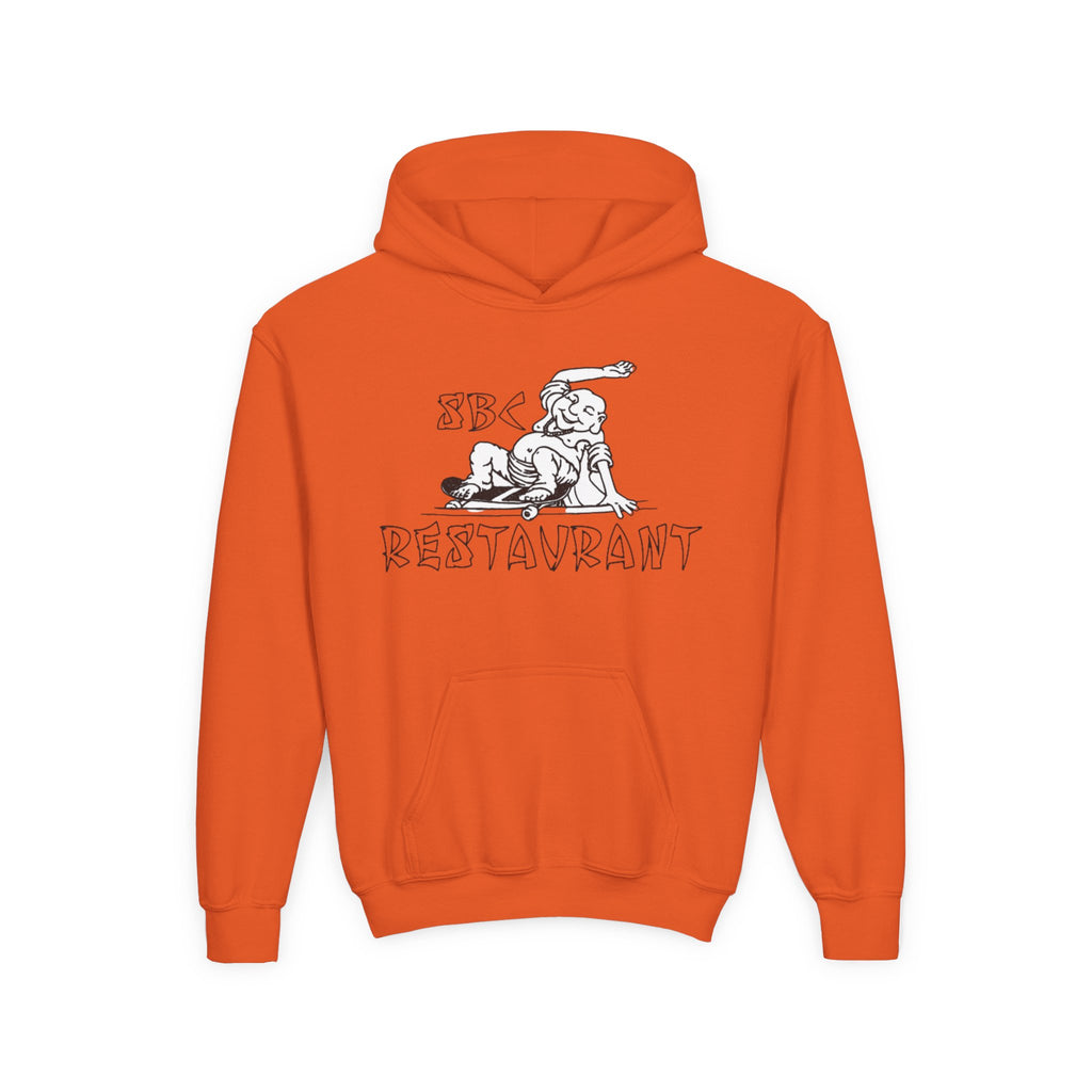 Youth Hoodie – SBC Restaurant Graphic Hoodie with '109 Last Hastings' Back Print