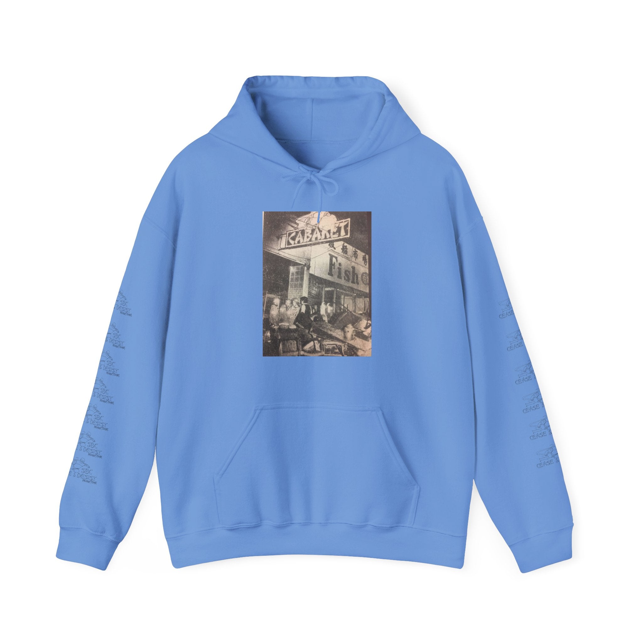 Vintage Street Music Hoodie – 'Ramajé' Graphic Band Sweatshirt