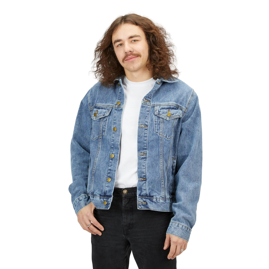 Denim Jacket — Vintage 'Cabaret' Back Patch Streetwear Jacket