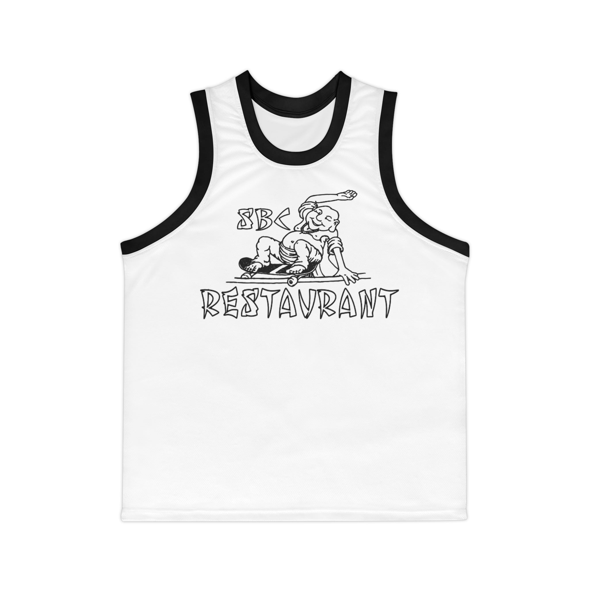 Basketball Jersey — 'SBC Restaurant' Retro Logo (109 East Hastings)