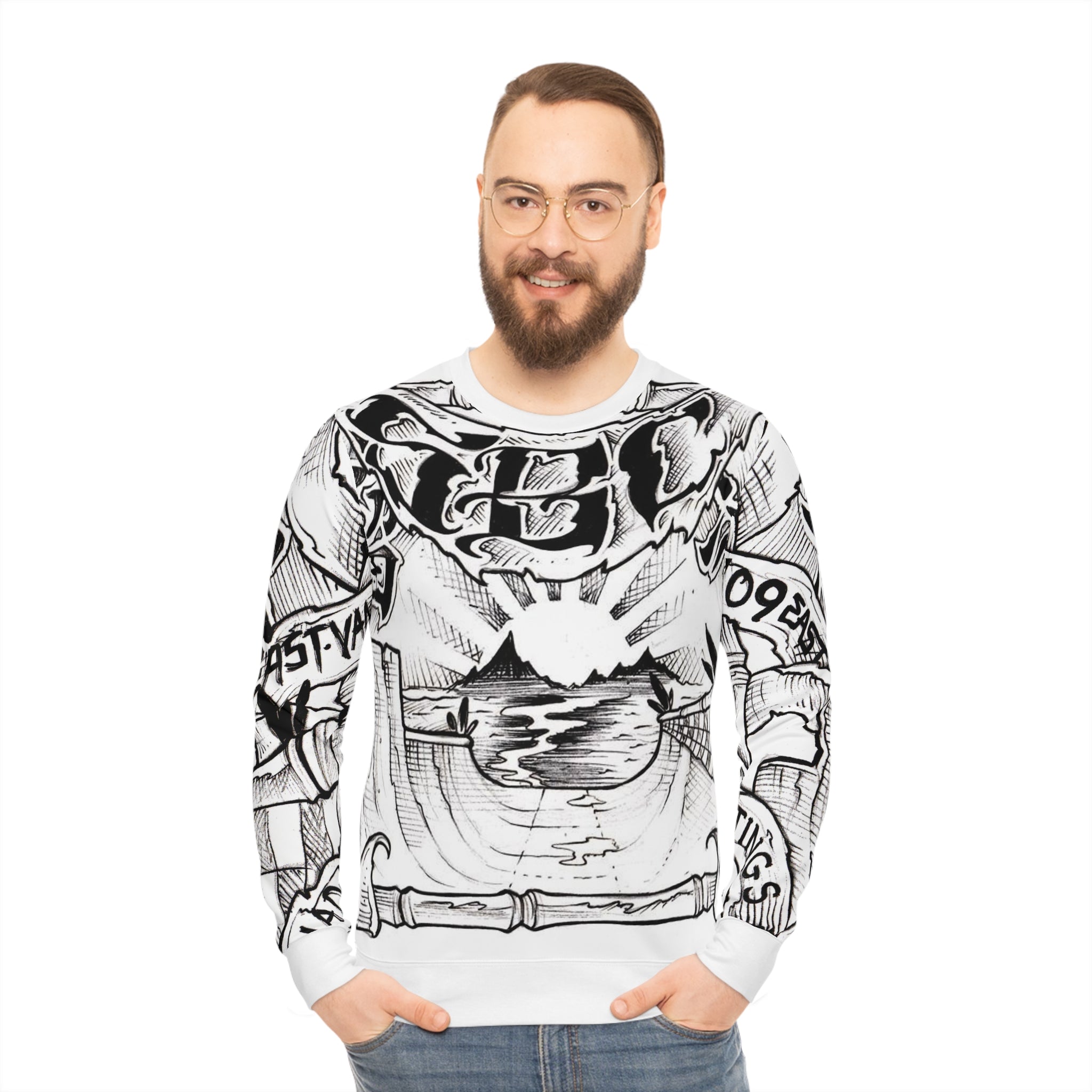Sunset Surfscape Sweatshirt