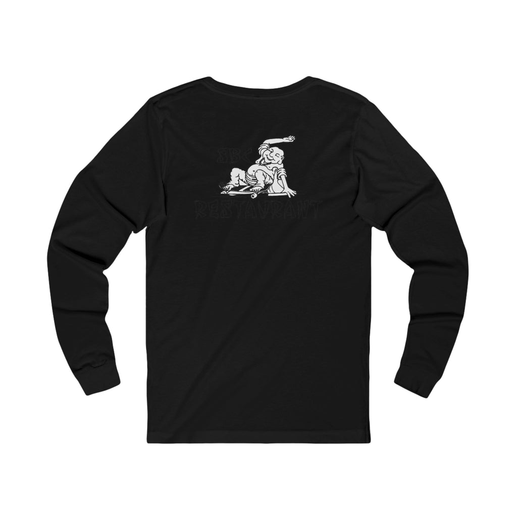 Cabaret Graphic Long Sleeve Tee — Vintage Skeleton Illustration