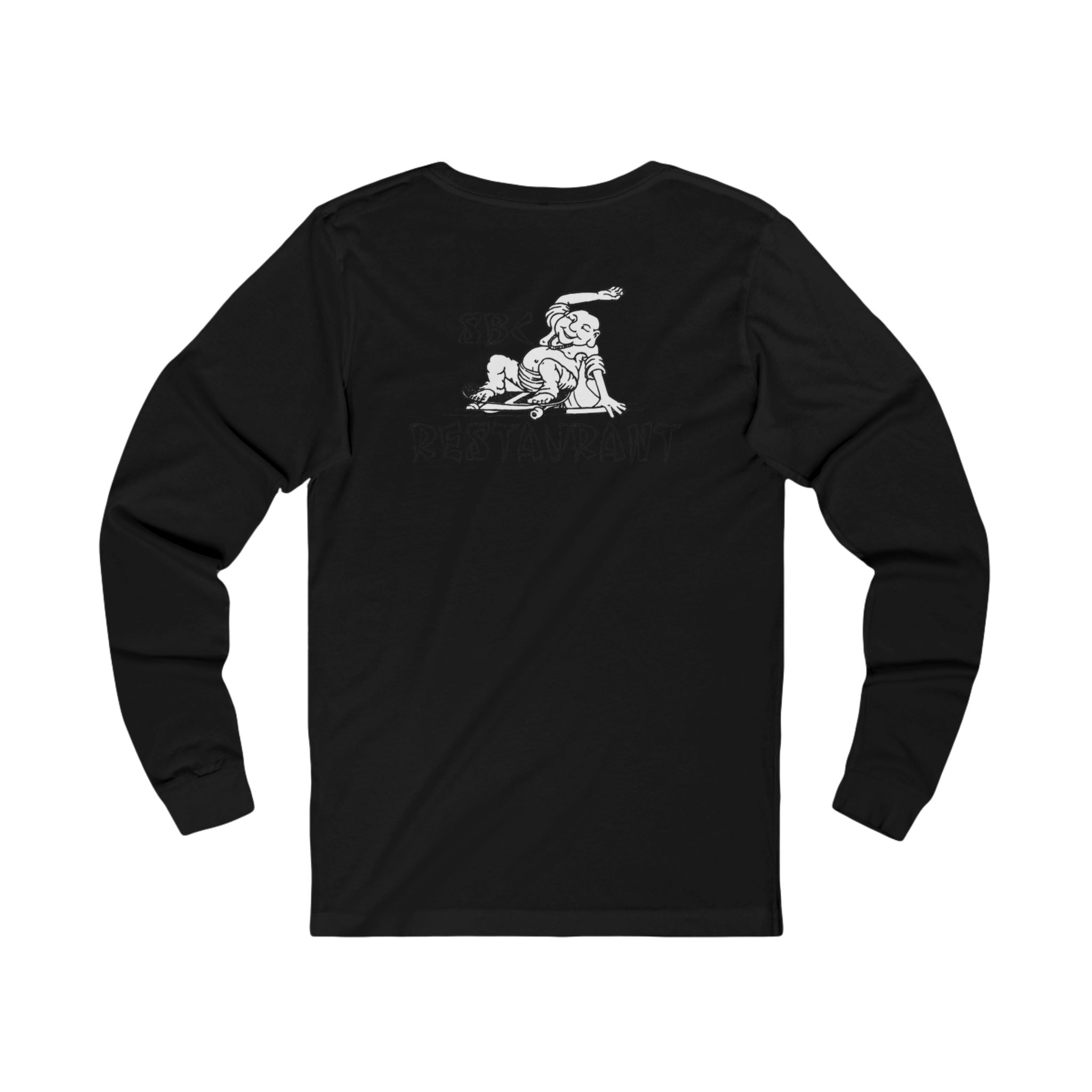 Cabaret Graphic Long Sleeve Tee — Vintage Skeleton Illustration