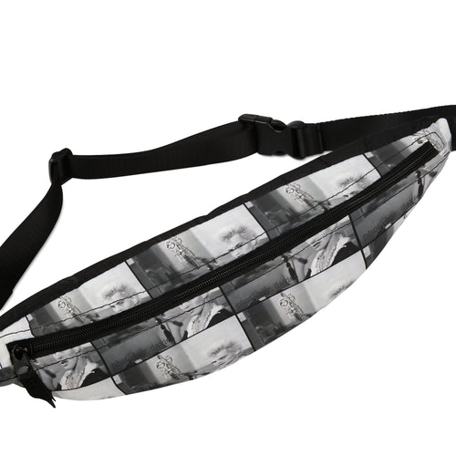 Bev Davies Billy Idol Vintage Photo Fanny Pack — Retro Film Strip Waist Bag