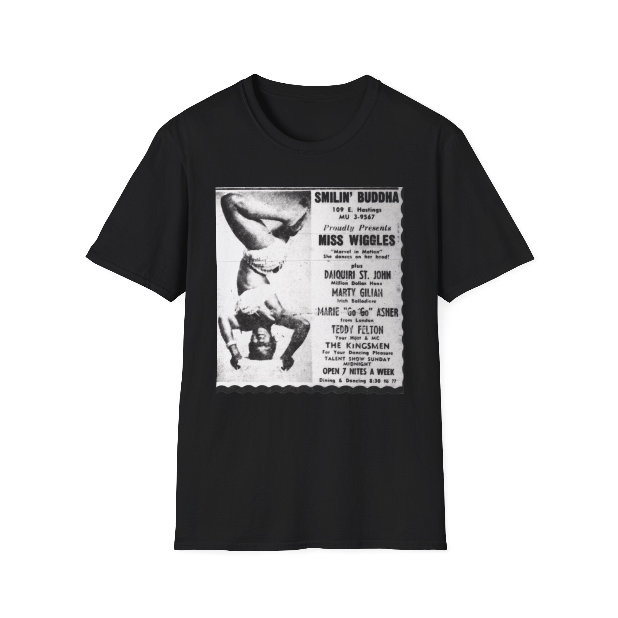 Vintage Circus Poster T-Shirt — Acrobats & Showbill Graphic Tee