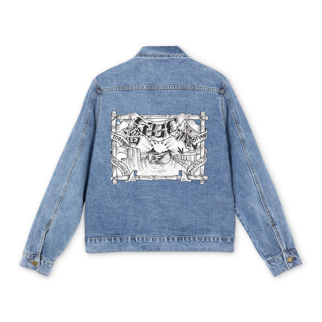 Denim Jacket — Vintage Samurai Ink Back Patch