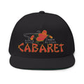 Kabaret Embroidered Flat Bill Cap – Buddha Lounge Streetwear Snapback