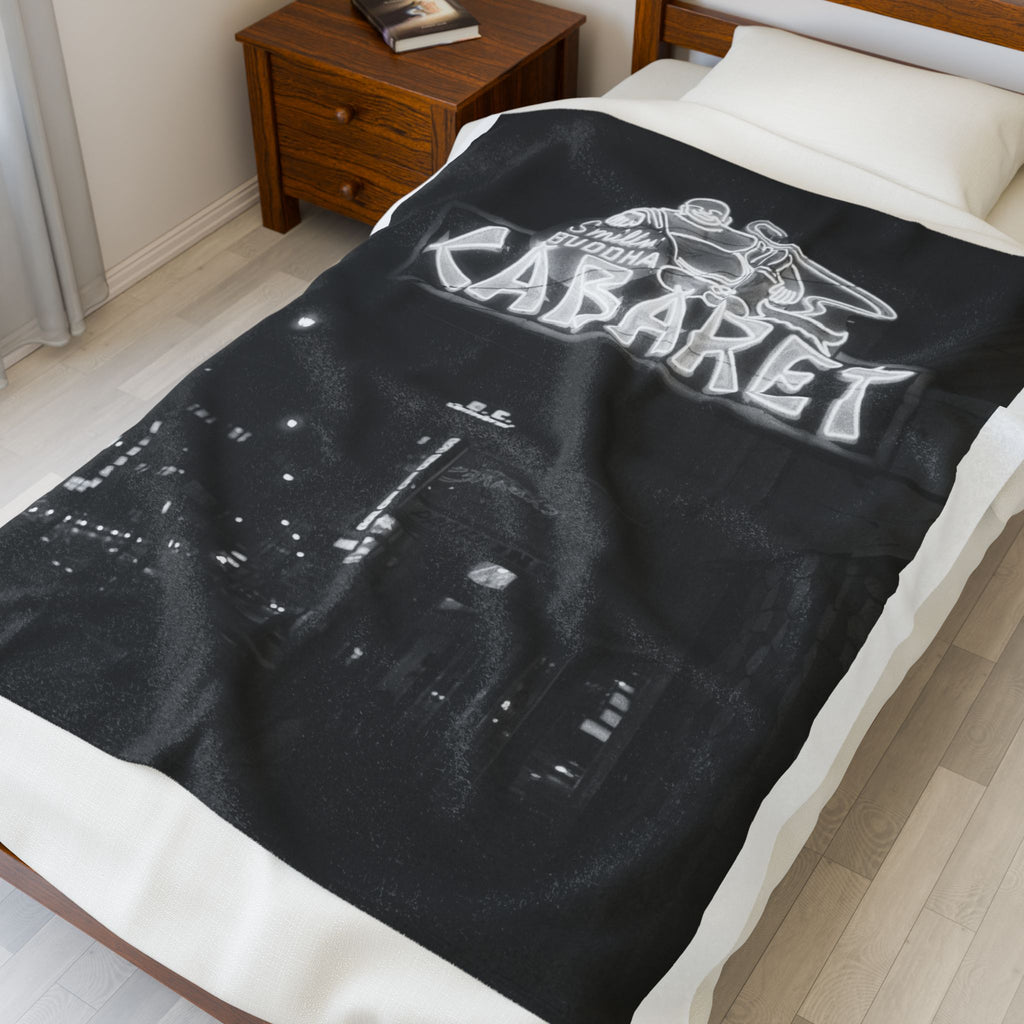Buddha Sign Plush Blanket