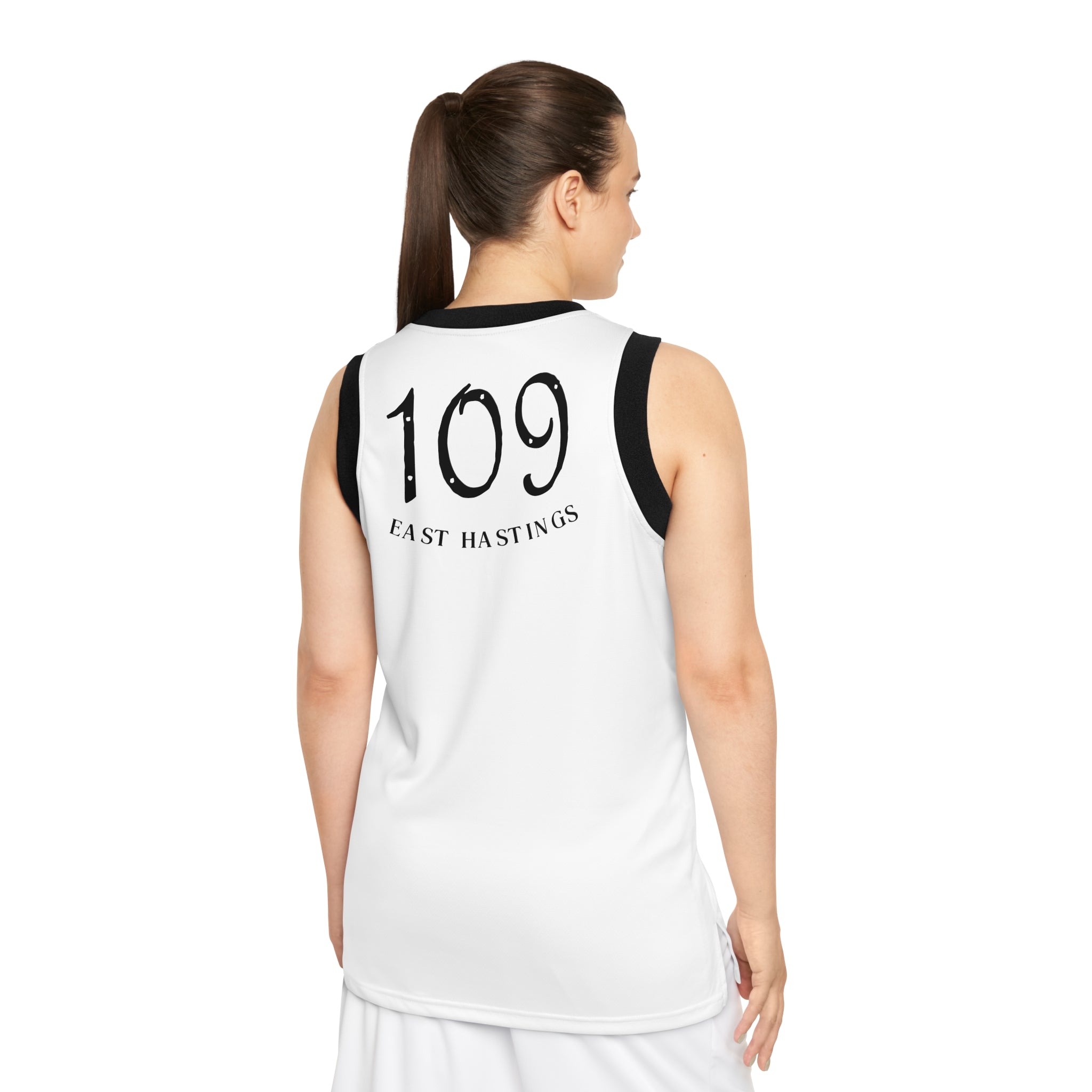 Basketball Jersey — 'SBC Restaurant' Retro Logo (109 East Hastings)