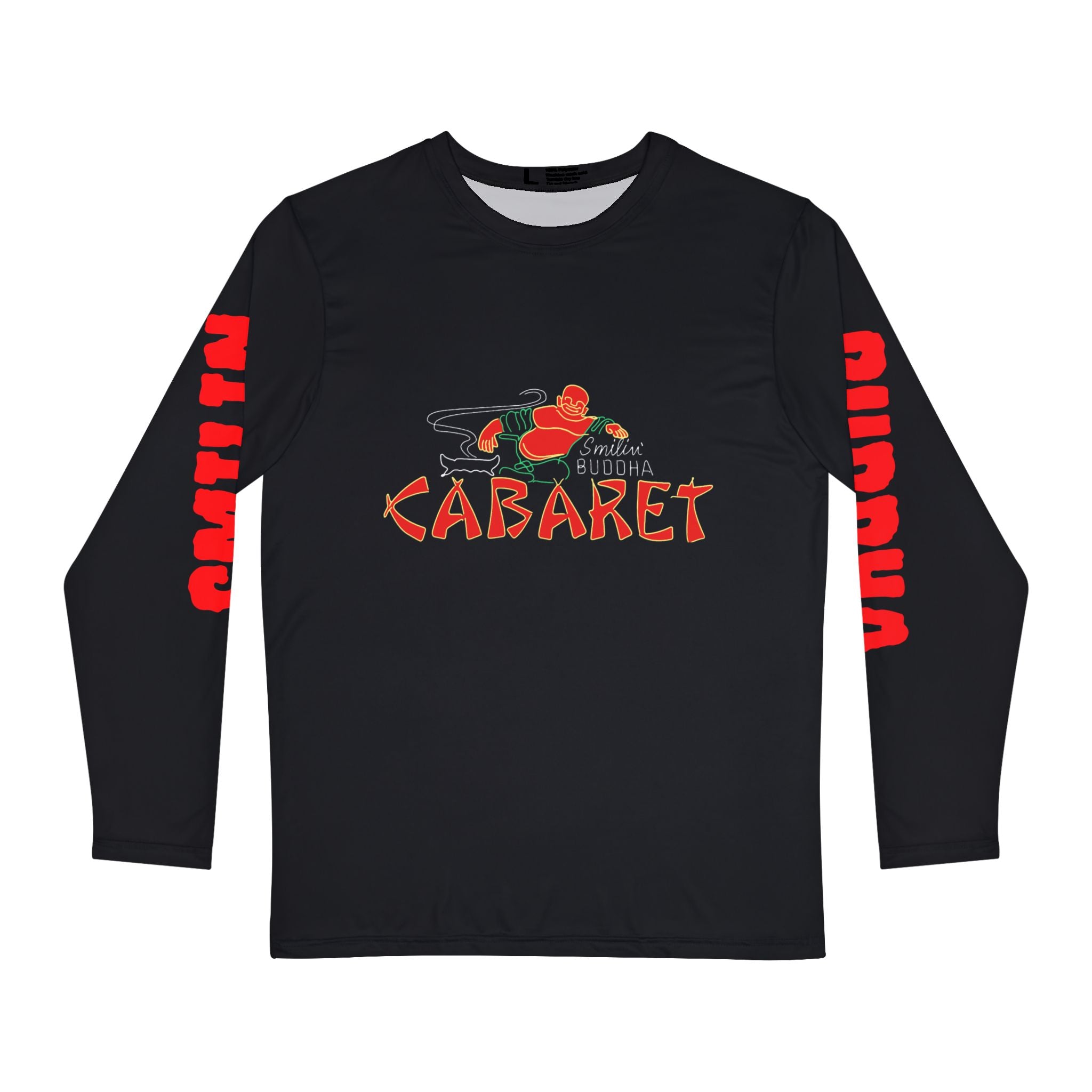 Cabaret Graphic Long Sleeve Shirt — Vintage Burlesque Theater Tee
