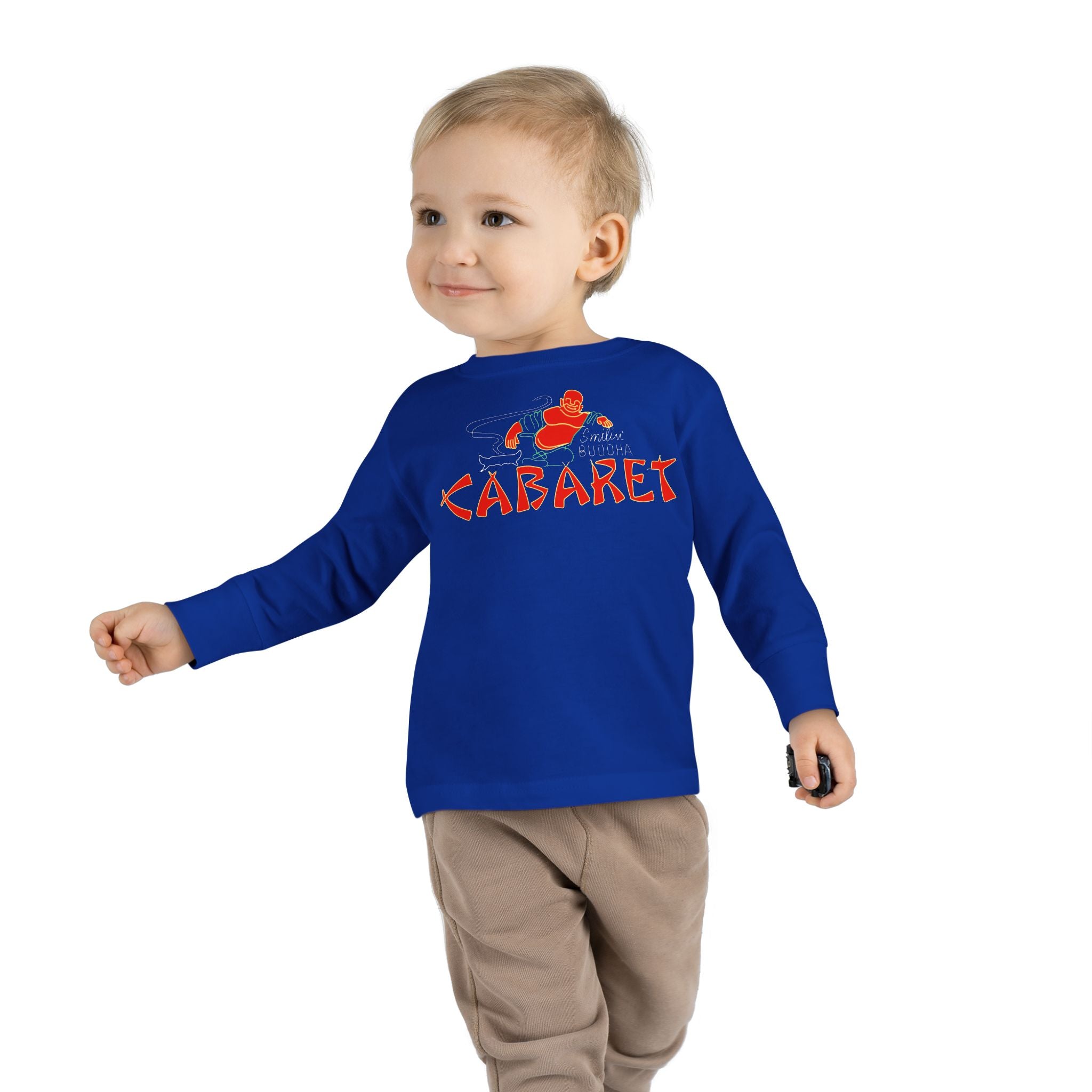 Cabaret Toddler Long Sleeve Tee — Red Hat Graphic