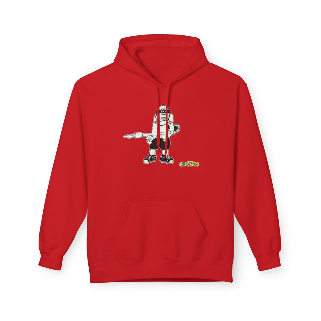 Space Robot Hoodie — Cute Astronaut Character Graphic Pullover