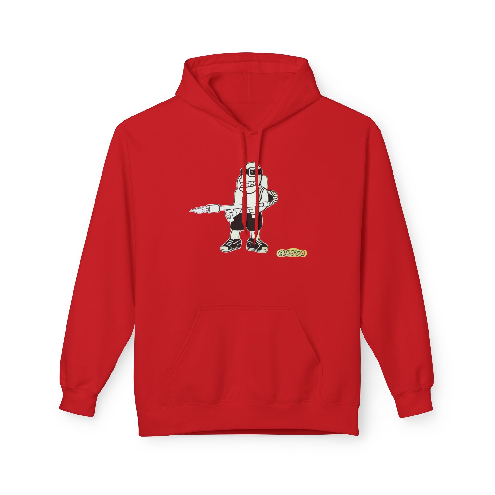 Space Robot Hoodie — Cute Astronaut Character Graphic Pullover