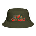Bucket Hat — Retro 'Smokin' Buddha Cabaret' Embroidered Festival Hat