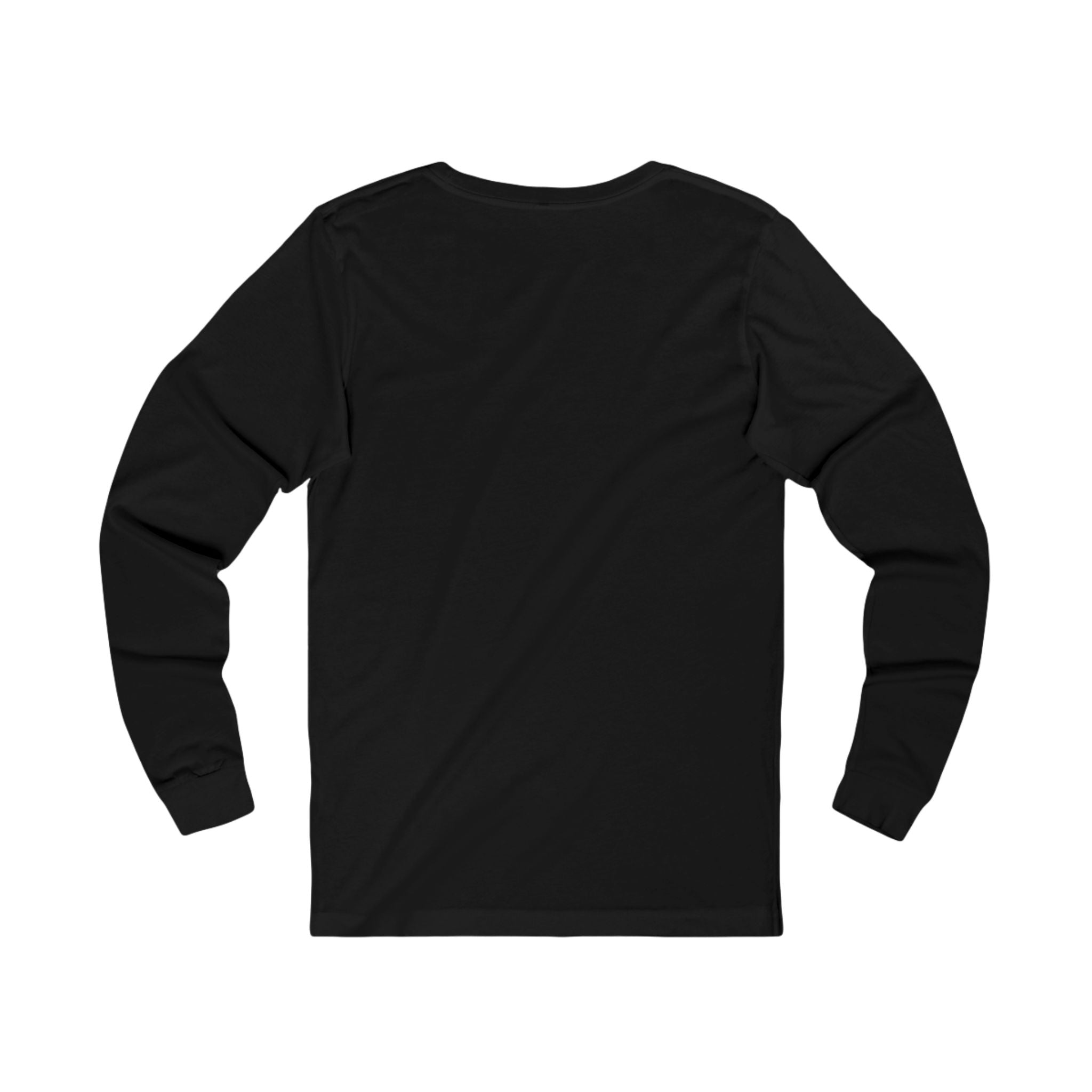 Long Sleeve Tee - Cute Dino Surf Graphic (Palm Trees, 'Surf' Design)
