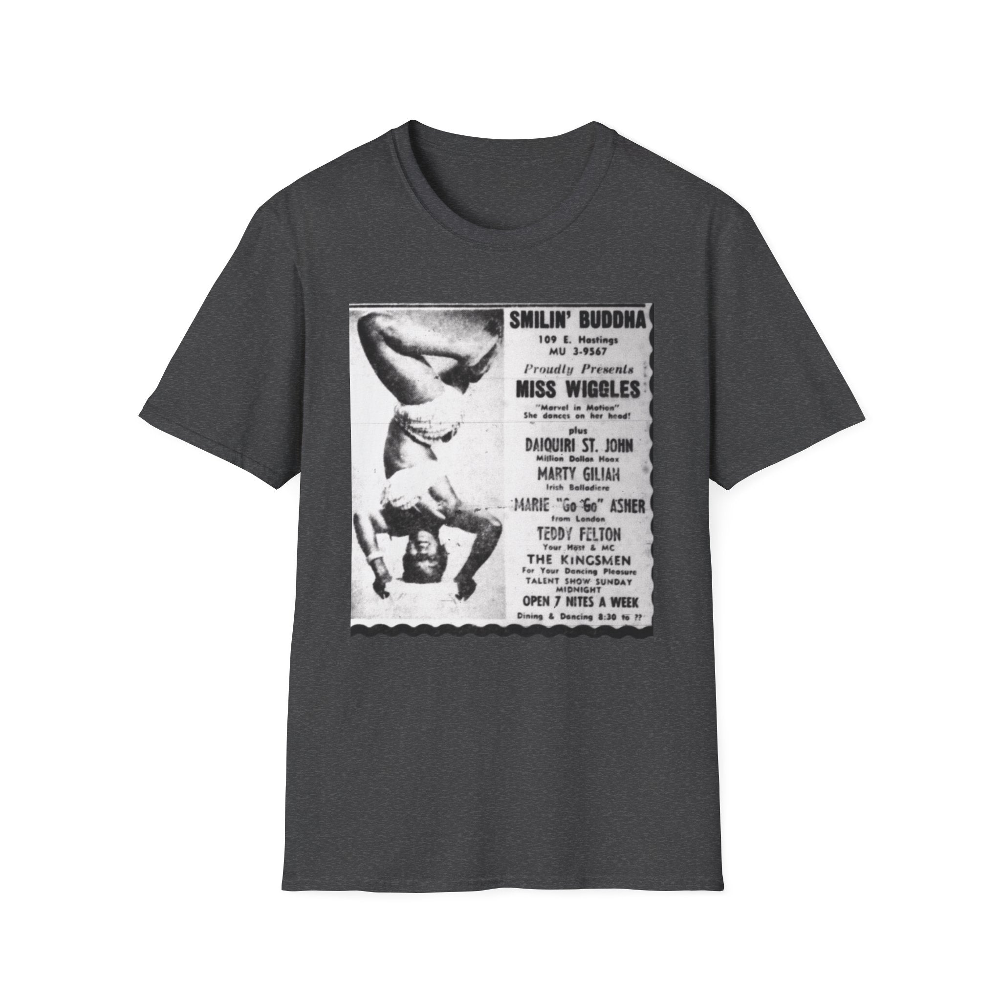Vintage Circus Poster T-Shirt — Acrobats & Showbill Graphic Tee