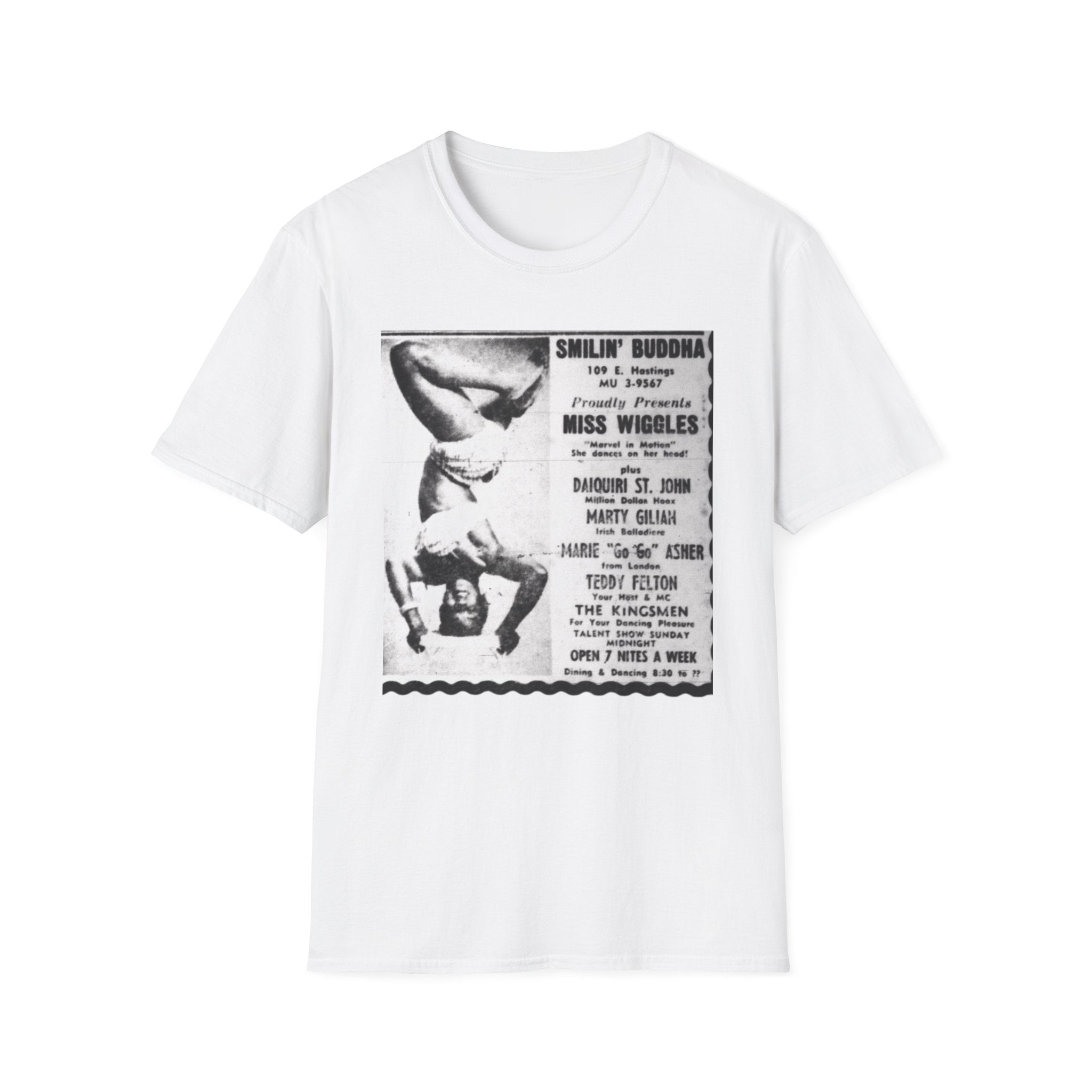 Vintage Circus Poster T-Shirt — Acrobats & Showbill Graphic Tee