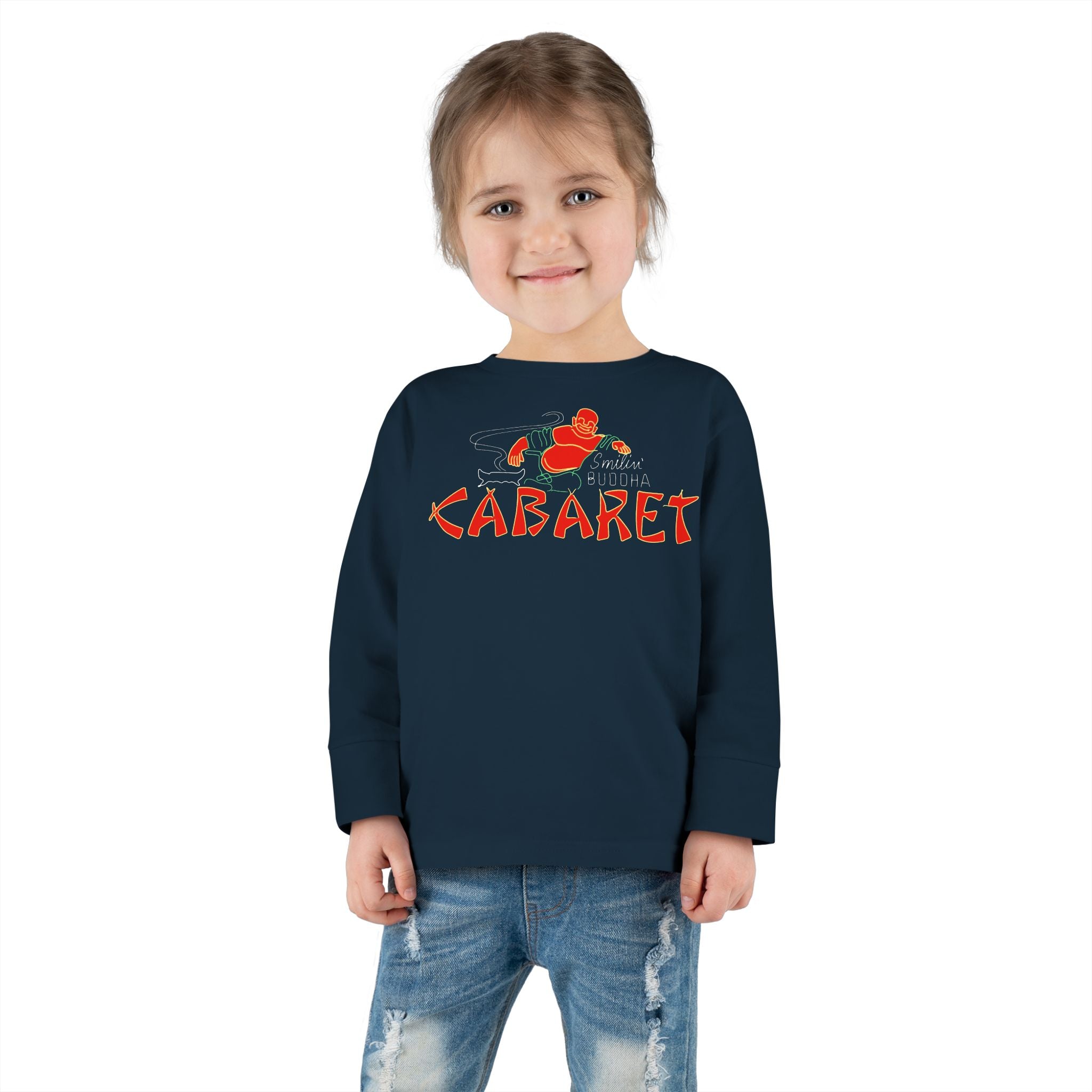 Cabaret Toddler Long Sleeve Tee — Red Hat Graphic