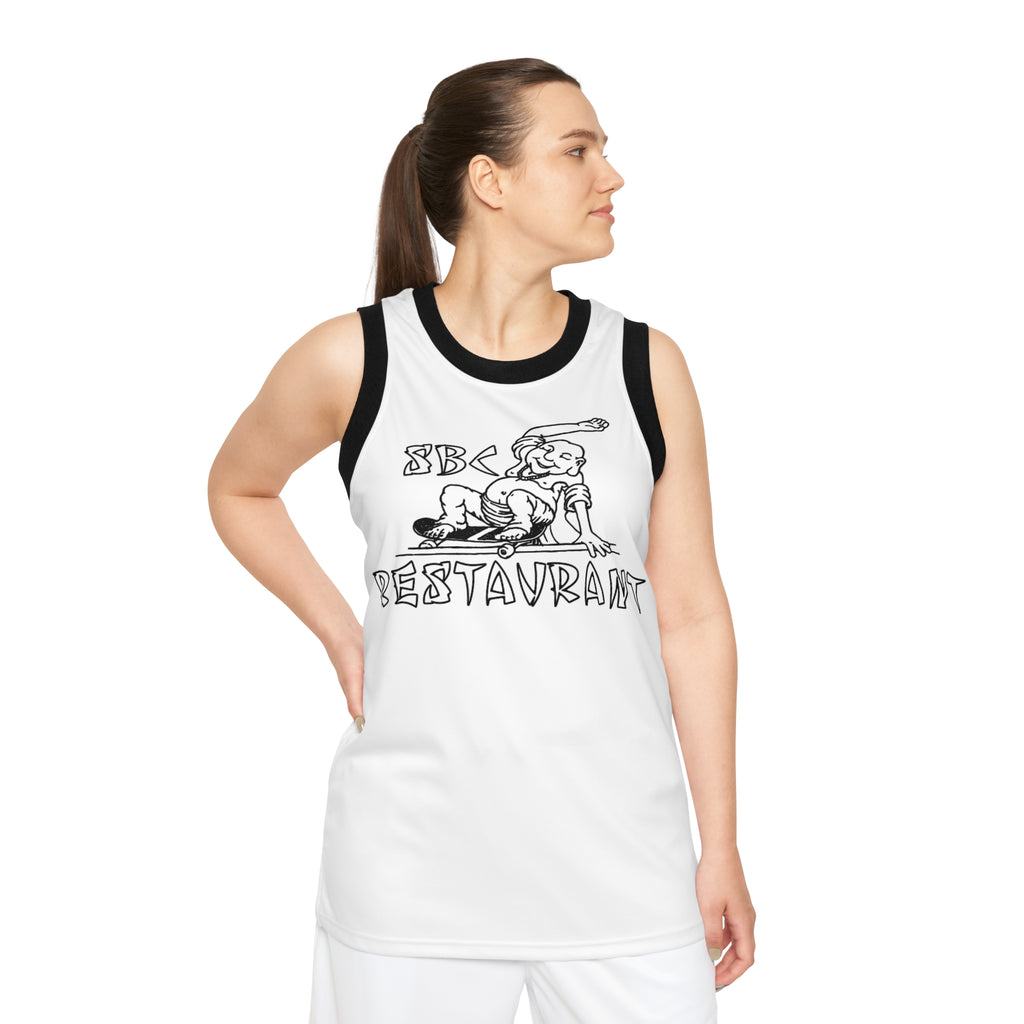 Basketball Jersey — 'SBC Restaurant' Retro Logo (109 East Hastings)