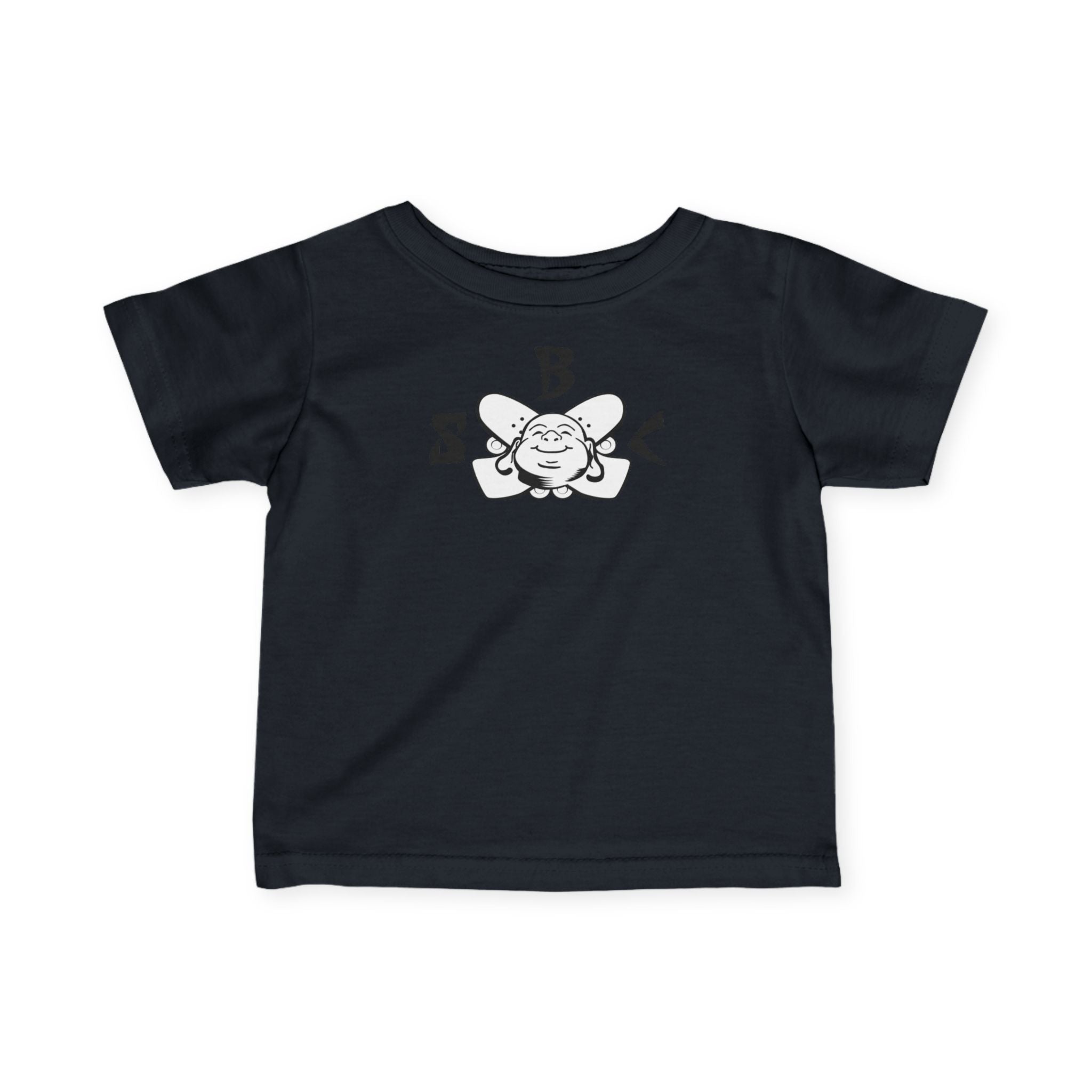 Infant Tee — Cute Bee Flower Graphic Baby Shirt