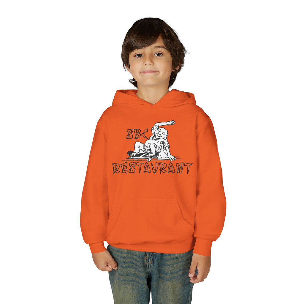 Youth Hoodie – SBC Restaurant Graphic Hoodie with '109 Last Hastings' Back Print